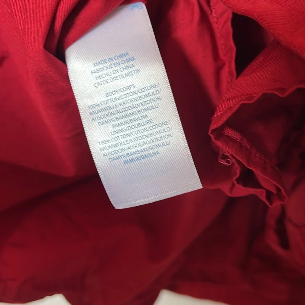 Ralph Lauren Red Velveteen Holiday Dress with Bloomer